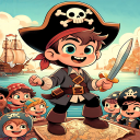 Piratas Jogo da memória