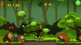 Jungle Bunny Run screenshot 2