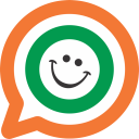 Indian Messenger- Free Text Chat & Video Chat App Icon