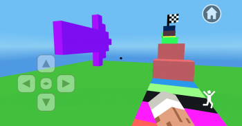 Mcraft : Block Parkour Game 3D screenshot 1