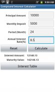 Financial Calculator screenshot 1