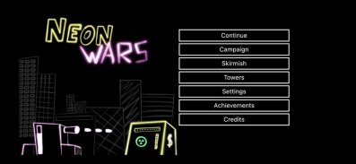 Neon wars screenshot 1