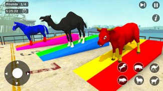 Tiger Cheetah Lion Race Games screenshot 2