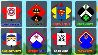 Superhero Kite Flying Games screenshot 1