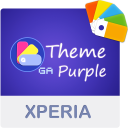 COLOR™ XPERIA Theme |PURPLEテーマ