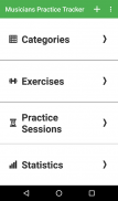Musicians Practice Tracker screenshot 3