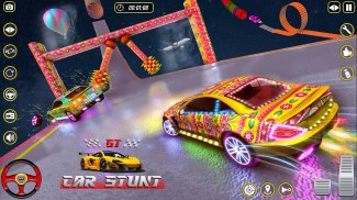 Ramp Car Stunt Games: Невозможные трюковые игры screenshot 4