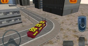कार ट्रांसपोर्टर पार्किंग खेल screenshot 5