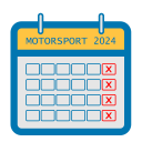Kalendarz Sporty Motorowe 2024 Icon