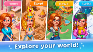 Travel Merge Family: Łączenie screenshot 4