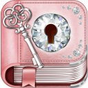 Cute Rose Gold Diary App