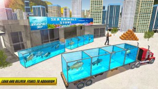 Transport Sea Animals Truck Cargo screenshot 5