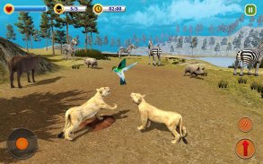 The Lion Simulator - Animal Family Simulator Game screenshot 3