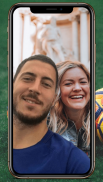 Selfie with Eden Hazard – Football Wallpapers screenshot 3