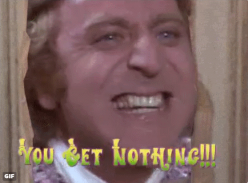 You Get Nothing! Button screenshot 1