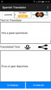 Spanish English Translator screenshot 2