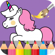 Unicorn Coloring Pages screenshot 2