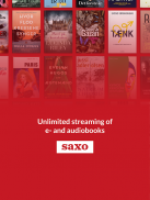 Saxo: Audiobooks & E-books screenshot 3