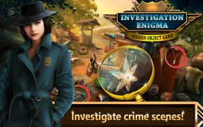 Hidden Objects Investigation Enigma screenshot 0