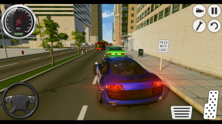 Auto Fahren Schule 2019 : Real Parken Simulator screenshot 2