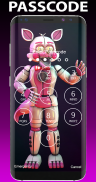 Lock Screen for Funtime Foxy screenshot 1