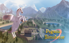 Pegasus Flying Horse Simulator screenshot 0