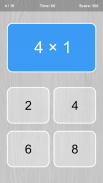Multiplication Table Game screenshot 0