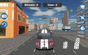 Futuristic Real Flying Car 3D screenshot 4