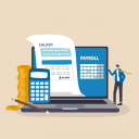 Employee Payroll & Salary Slip Icon