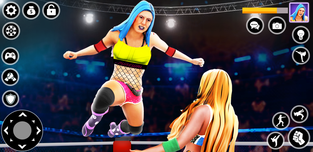 Girls wrestlers Crazy Games : Sports Live Game APK pour Android