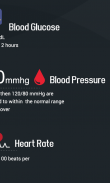 Blood Pressure and Sugar Tracker screenshot 1