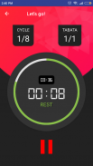 Tabata (HIIT) timer screenshot 1