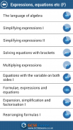 GCSE Maths Algebra Revision LE screenshot 1