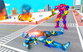 Robot car transforming game 3d screenshot 1