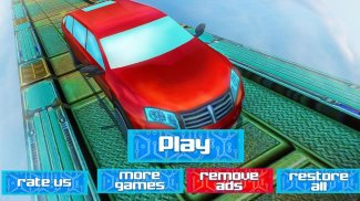 Impossible Tracks Limo Driving - Car Stunts Game screenshot 4
