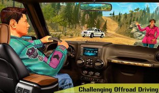 SUV Taxi Yellow Cab: Offroad NY Taxi Driving Game screenshot 8