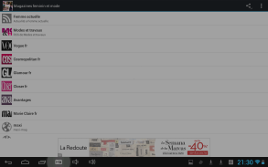 Magazines Femenin et Mode screenshot 0