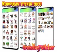 Kumpulan Sticker Lucu Keren WA screenshot 2