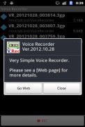 Voice Recorder No Ads. Free screenshot 1