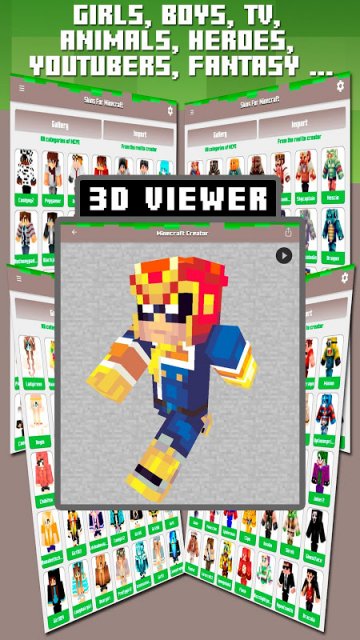 Skins for Minecraft PE & PC  Download APK for Android 