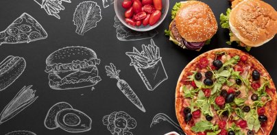 Hamburguesas y pizza recetas