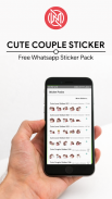 WAStickerApps - Cute Couple Sticker Pack screenshot 7