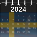 sweden calendar 2024 Icon