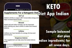 Keto Diet Plan App Indian screenshot 4