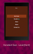 Daredevil Quiz - Level [Hard] screenshot 14