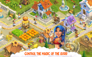 Divine Academy: granja y ciudad con dioses griegos screenshot 6