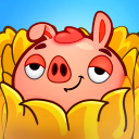 Pigs and Wolf - Block Game Icon