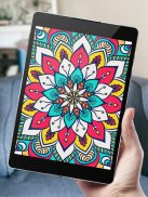 Mandala Coloring Book 🌸 Free Adult Coloring Game screenshot 4