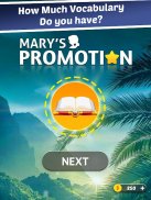 Mary’s Promotion- Wonderful Word Game screenshot 7