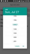 Kalkulator umur screenshot 1